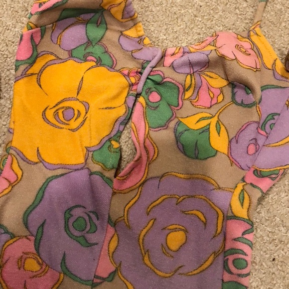 VINTAGE one piece bikini SIZE SMALL - Picture 4 of 4